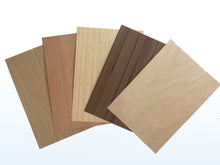 画像をギャラリービューアに読み込む, リフォーム工作木工用 天然木ウッドステッカー A4サイズ 3枚セット
