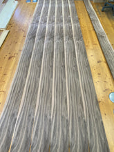 画像をギャラリービューアに読み込む, 天然木 突板素材シリーズ ウォールナット板柾込み (厚0.5mm程度、巾190mm程度、長3,500mm程度) 24枚セット